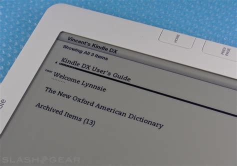 Amazon Kindle DX Review - SlashGear