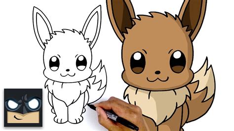 How To Draw Eevee | Pokemon - YouTube