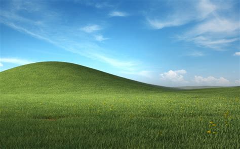 Nostalgic Windows XP Landscape 4K Wallpaper