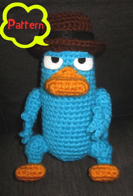 PATTERN: Crochet Perry the Platypus Agent P Amigurumi by JNArts Perry ...