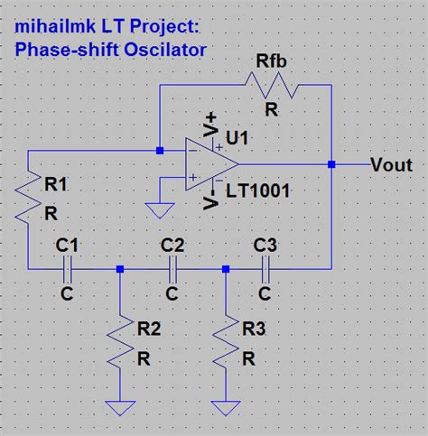 Electro-Magnetic World: Phase-shift Oscillator