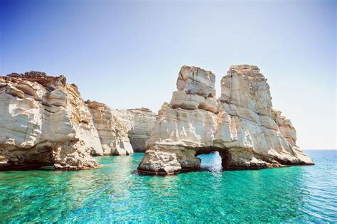 Milos Kleftiko Beach | Kleftiko Beach video | Photos | Kleftiko travel guide