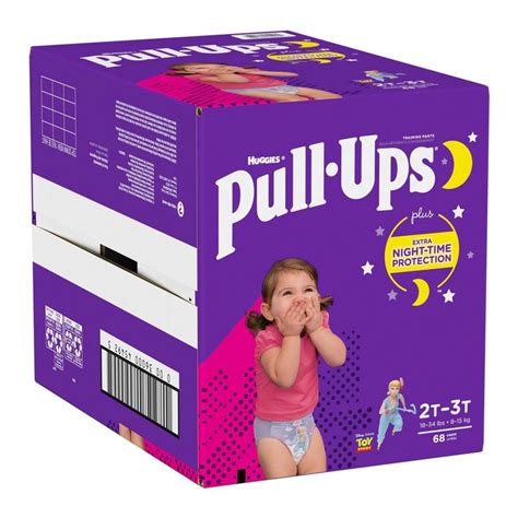 Huggies Pull Ups Nighttime Girls' Training Pants Super Pack - (Select ...