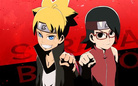 Boruto And Sarada Wallpapers - Wallpaper Cave