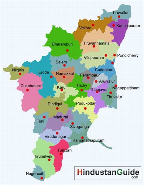 Download Tamilnadu map – Printable graphics