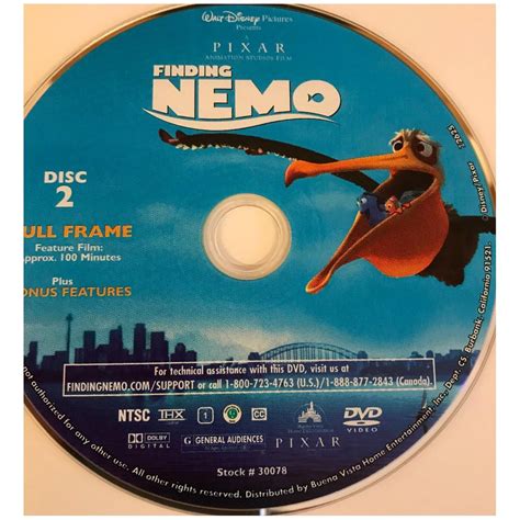 Finding Nemo Dvd Movie Collection