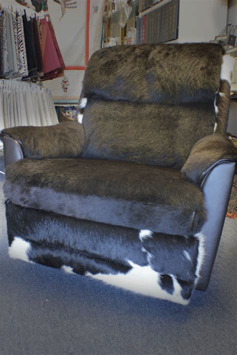 Recliner "Man Cave" Chair - Customer's Own Fabric UpholsteryCustomer's ...