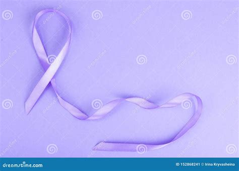 Lavender Color Ribbon, Symbolizing Awareness for All Cancers, February 4th, World Cancer Day ...