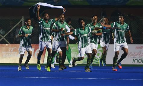 In-pictures: Pakistan win gold after beating India in SAG hockey - DAWN.COM