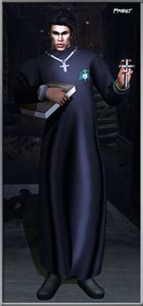 Second Life Marketplace - **PRIEST EXORCIST INSPIRATION COSTUME COMPLET ...