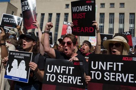 Photos From Brett Kavanaugh Protests In Washington DC, New York City ...