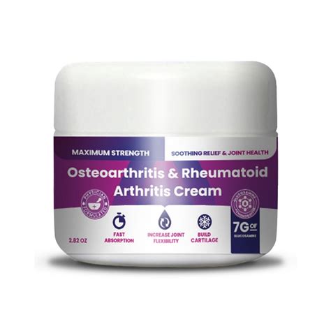 Osteoarthritis And Rheumatoid Arthritis Cream : Pain Management ...