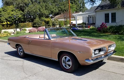 Car of the Week: 1967 Plymouth Barracuda Convertible ...