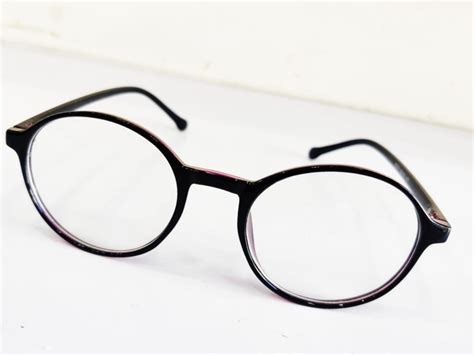 Round Eyeglasses with Blue filter or Anti glare lens | Eyemart Nepal