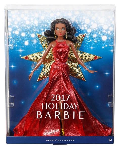 Black Barbie Doll 2017 Holiday Edition Little Girls Commemorative ...