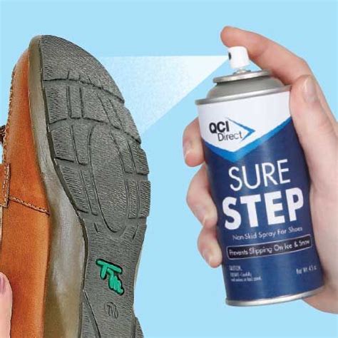 QCI Sure Step, Shoe Grip, Non-Skid Shoe Spray at QCIDirect.com | Shoe grips, Shoe spray, Grip