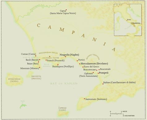 Bay of Naples Map - detailed - a photo on Flickriver