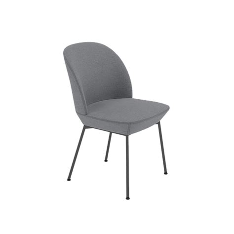 Ocean 80/Anthracite Black | Modern seating, Side chairs, Norwegian design