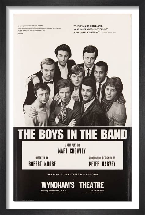 The Boys in the Band Rare Poster by Rare Theatre Posters | King & McGaw