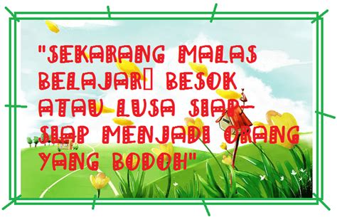 Kata Kata Motivasi Belajar Online / Kata Kata Semangat Ujian Sekolah ...