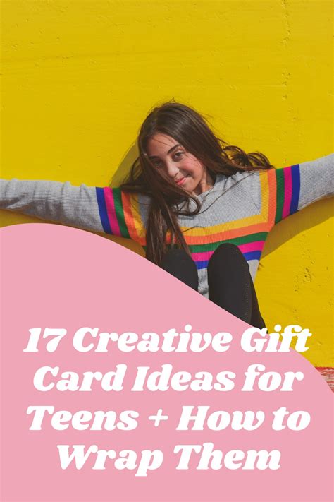 17 Creative Gift Card Ideas for Teens + How to Wrap Them - momma teen