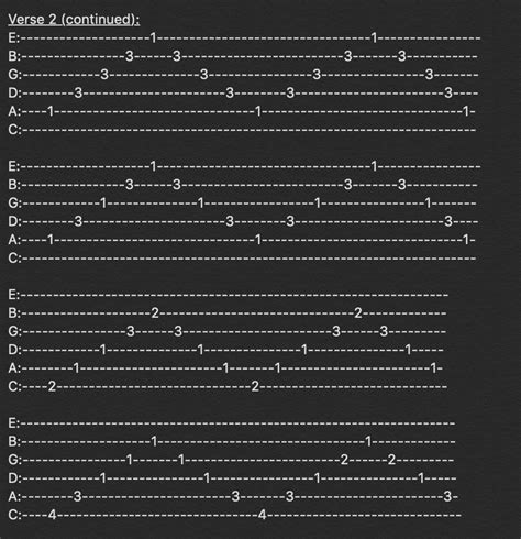 The Cave Guitar Chords