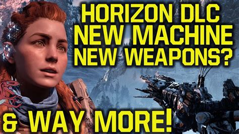 Horizon Zero Dawn DLC TRAILER FULL ANALYSES - RETURNING CHARACTER, NEW MACHINE & More! - YouTube