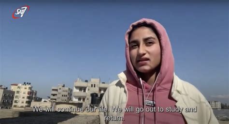 Pleading in Gaza: ‘Let me have my future’ begs schoolgirl