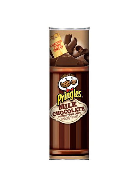 Pringles Debuts Milk Chocolate Flavored Potato Chips