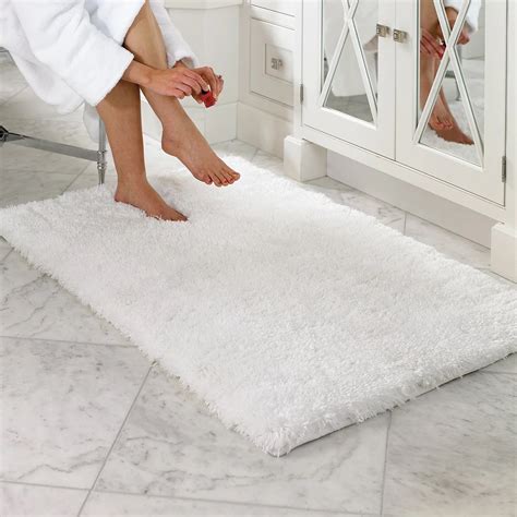 Super Soft Microfiber Non slip Antibacterial Rubber Luxury Bath Mat Rug ...