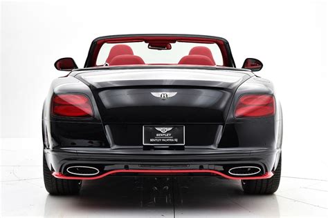 New 2017 Bentley Continental GT Speed Convertible Black Edition For Sale (Special Pricing ...