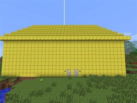 Pure Gold mansion Minecraft Project