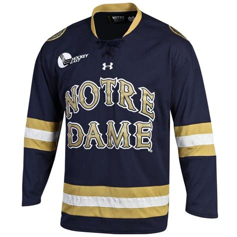 Notre Dame Fighting Irish Under Armour Replica Hockey Performance ...