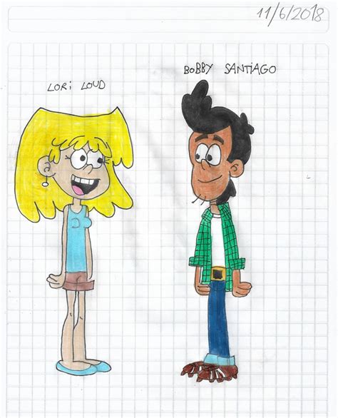 Lori Loud and Bobby Santiago by matiriani28 on DeviantArt