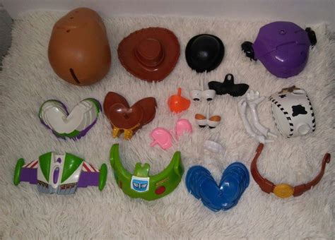 Disney Toy Story 3 Playskool Mr. Potato Head 20 Pieces Spud Lightyear ...