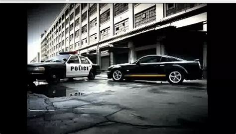 High Speed Mustang Police Chase