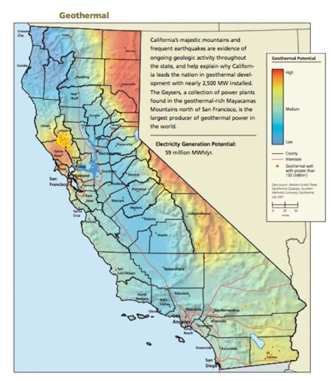 California Geothermal Map | SIMCenter