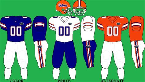 University of Florida Gators football team uniforms | Florida gators football, Gator nation ...