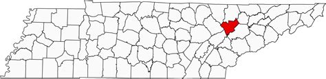 Tennessee County Map - GIS Geography