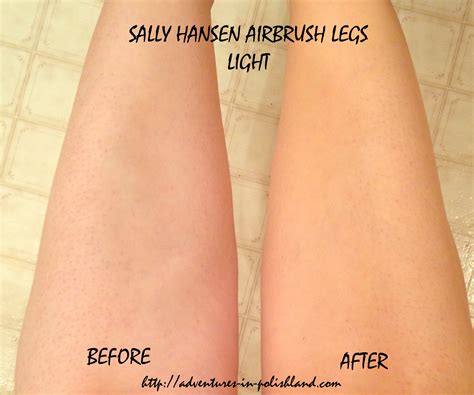 Sally Hansen Airbrush Legs Review | #AirbrushPerfectLegs – Adventures in Polishland