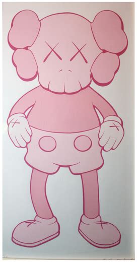 KAWS「Companion Pink」を買う｜現代アート販売(通販)のタグボート