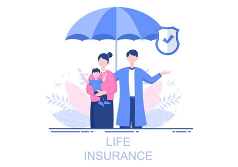 Best Life Insurance policy Illustration download in PNG & Vector format