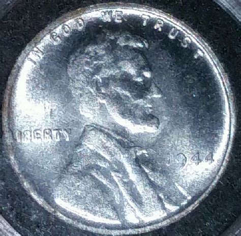 1944 steel Doubled die reverse Lincoln wheat cent. | Coin Talk