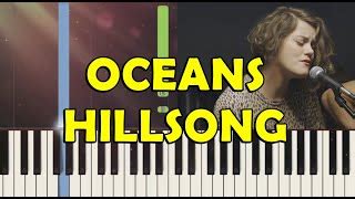 OCEANS-HILLSONG UNITED - PIANO TUTORIAL Chords - ChordU