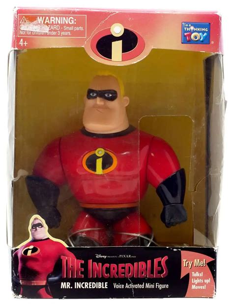 Disney Pixar The Incredibles Minis Family Foe Pack Mini Figure 4-Pack Mr Incredible, Elastigirl ...