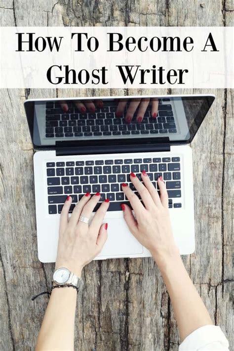 How To Become A Ghost Writer - Barefoot Budgeting