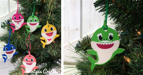 You Can Get Baby Shark Ornaments And You Know Your Kids Will Love Them ...