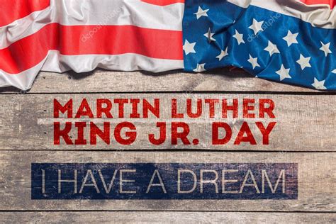 Happy Martin Luther King Day Greeting Card — Stock Photo © Fotofabrika #200182104