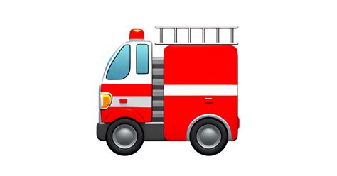 🚒 Brandweerwagen Emoji — Betekenis en Gebruik