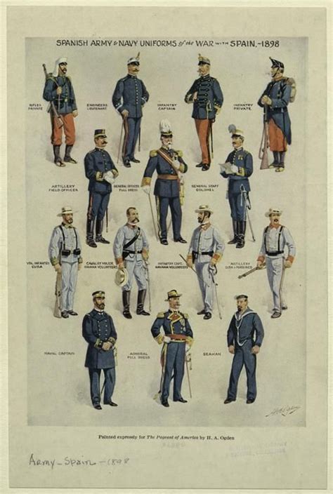 Ejército español. Finales siglo XIX | The spanish american war ...